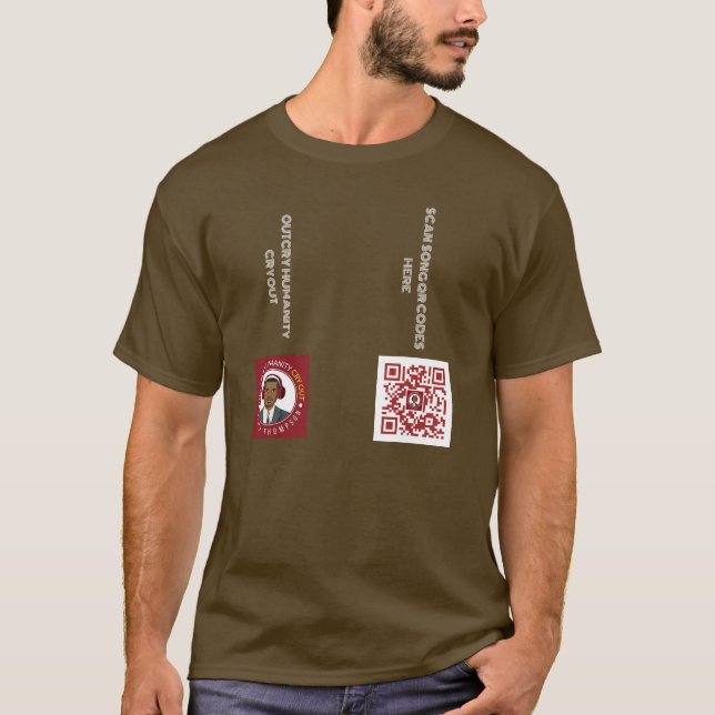 Braunes Shirt (Vorderseite)