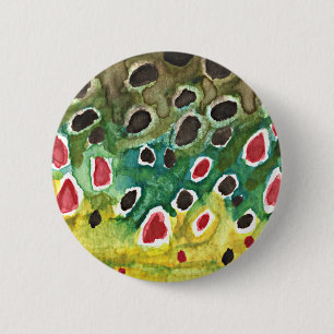 Braunfisch Button
