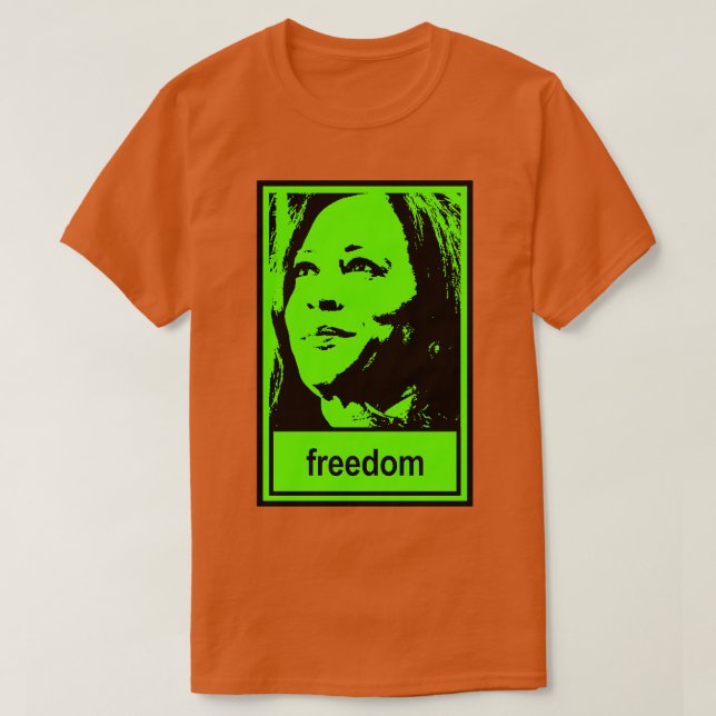 Braungrün aus Kamala T-Shirt (Design vorne)