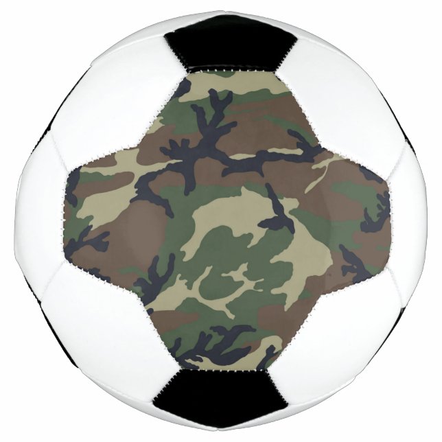 Braungrüne Tarnung Fußball (Vorderseite)