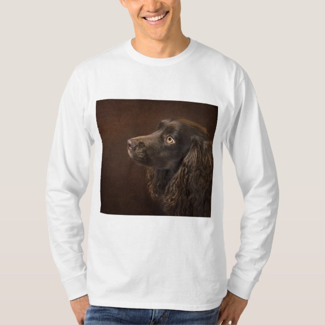 Braunhaarhund T-Shirt (Vorderseite)