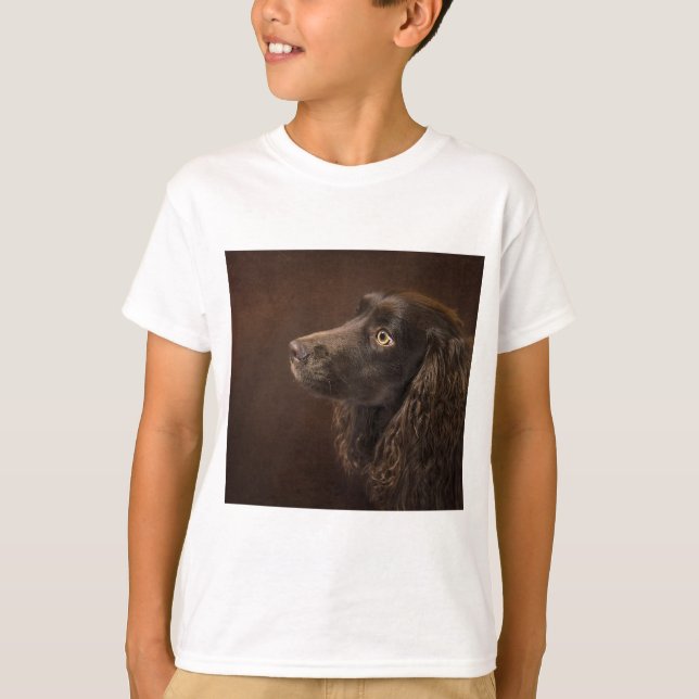 Braunhaarhund T-Shirt (Vorderseite)