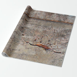 Braunholz Geschenkpapier