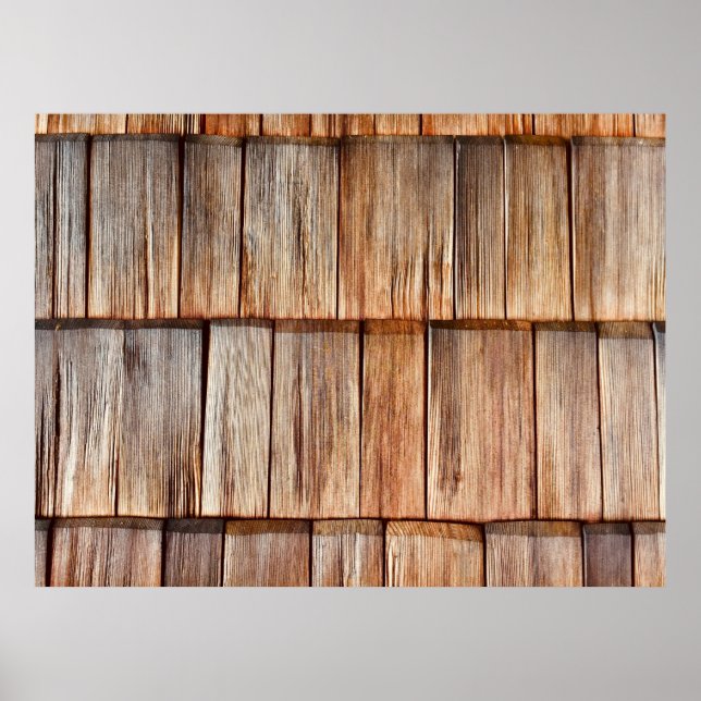 Braunholz Poster (Vorne)