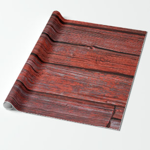 Braunholzplättchen Geschenkpapier
