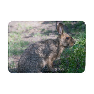 Braunkaninchen, Naturbelassen, Fotografie Badematte