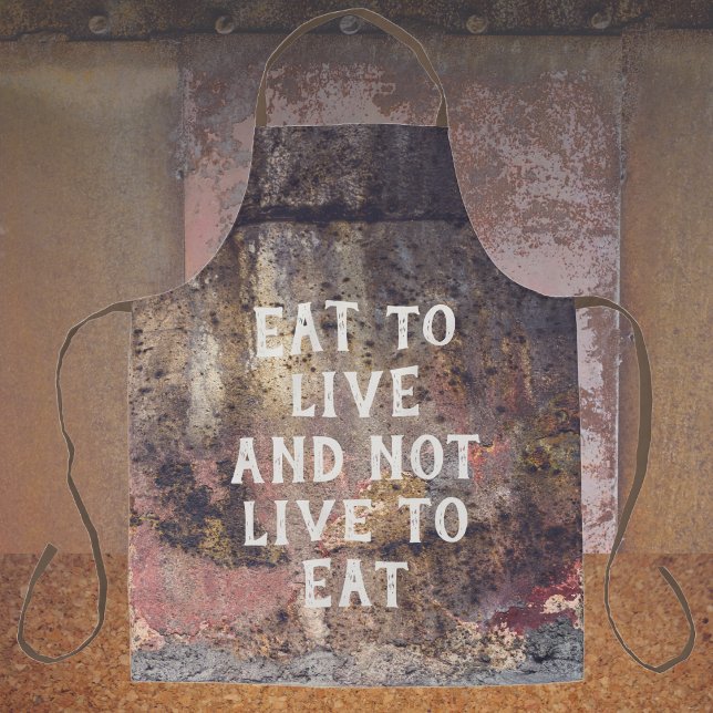 Braunrostmuster Schürze (Von Creator hochgeladen)