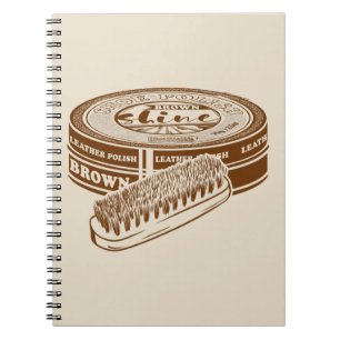 Braunschuhpolster Notizblock