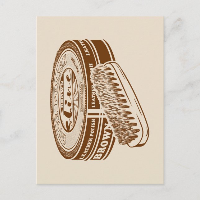 Braunschuhpolster Postkarte (Vorderseite)