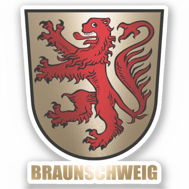 Braunschweig Aufkleber (Vorderseite)