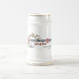 Braunschweiger Mumme Bier Stein Bierglas