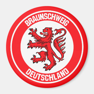 Braunschweiger RundEmblem Magnet