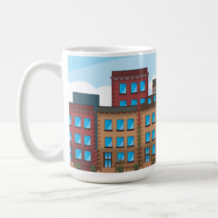 Braunsteingebäude Tasse