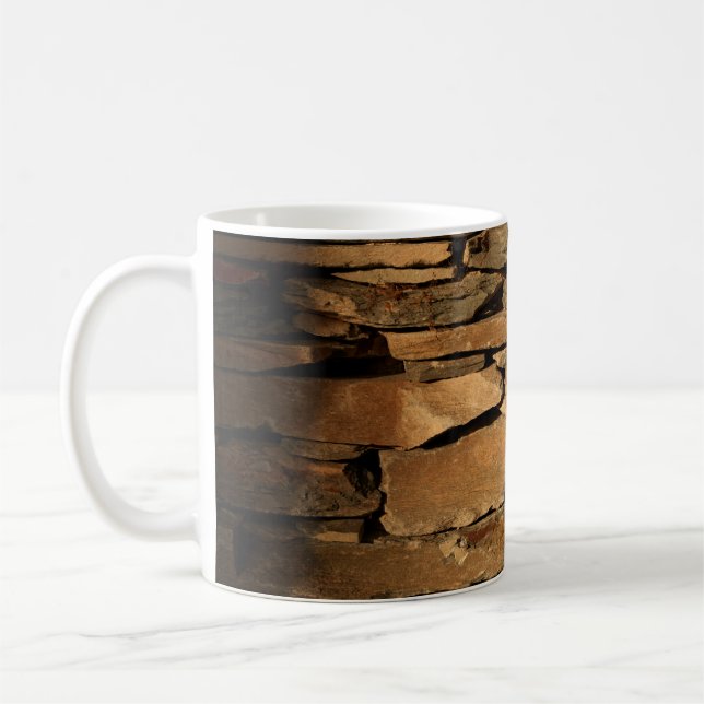 Braunsteinmauer Kaffeetasse (Links)