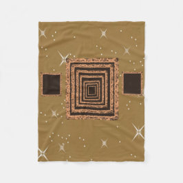 Braunsternusdecke Fleecedecke