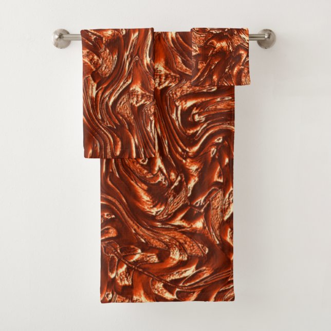 Brauntöne Badhandtuch Set (Insitu)