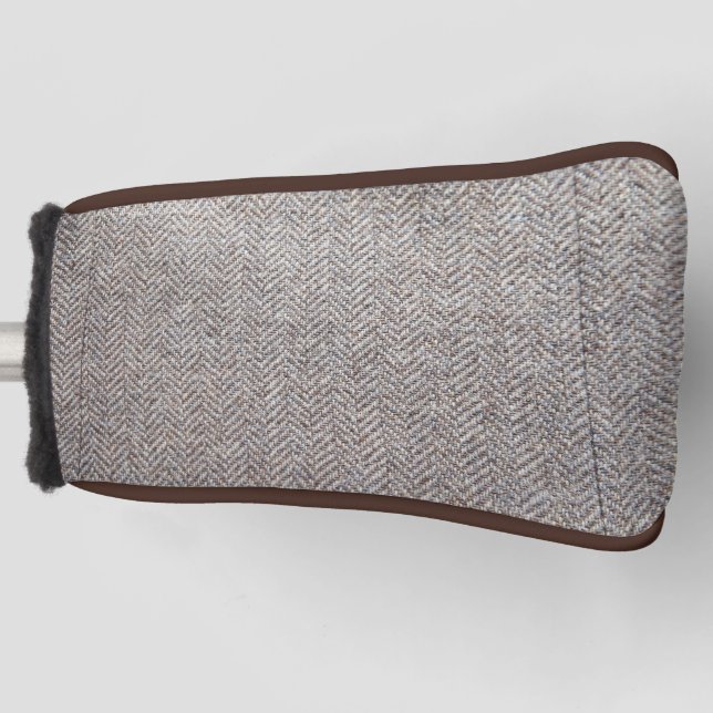 Brauntweete Golf Headcover (Vorderseite)