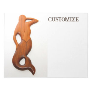 Bräunungs-Meerjungfrau Notizblock