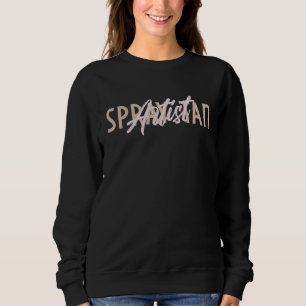 Bräunungsschlächter Spray-Tanning-Künstler Sonnenl Sweatshirt