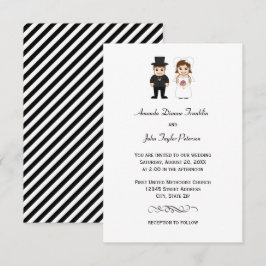 Bräunungsstreifen - 3x5 Einladung zur Hochzeit