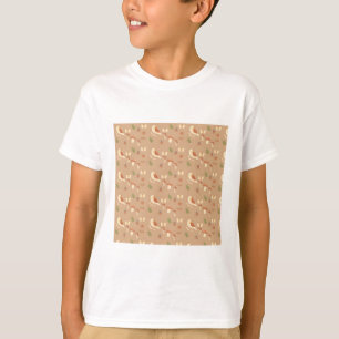 Braunwald-Wildtier-Naturdruck T-Shirt