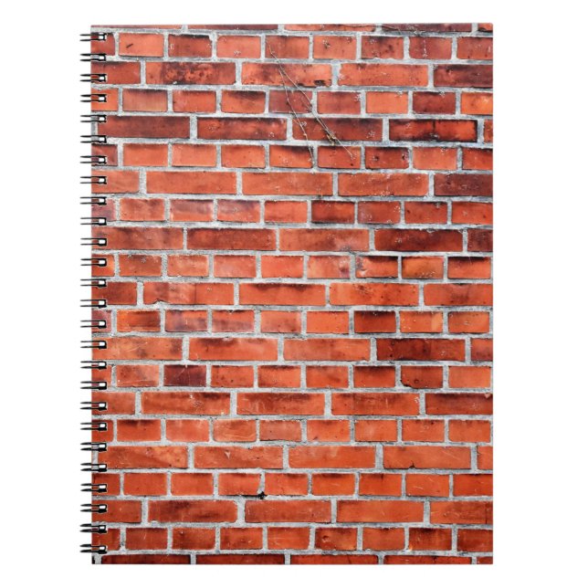 Braunziegelmauer Notizblock (Vorderseite)
