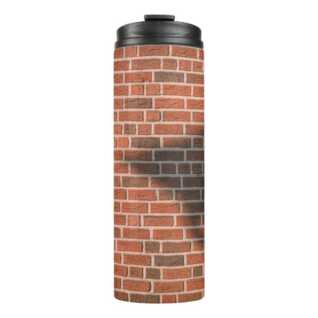 Braunziegelmauer Thermosbecher (Vorderseite)