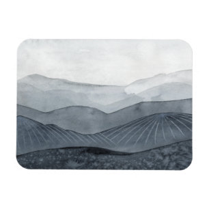 Brausendes graues Tal Magnet
