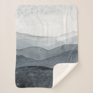 Brausendes graues Tal Sherpadecke