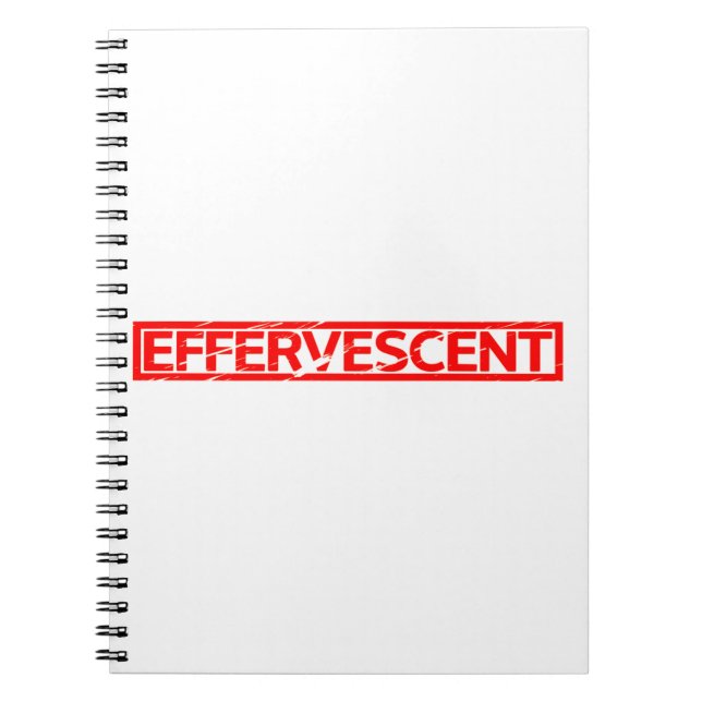 Brausetablette Briefmarke Notizblock (Vorderseite)