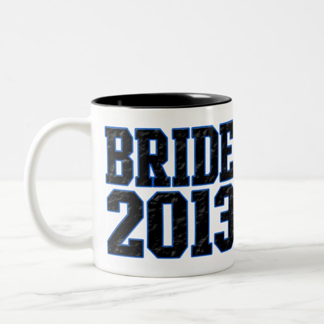 Braut 2013 zweifarbige tasse (Links)