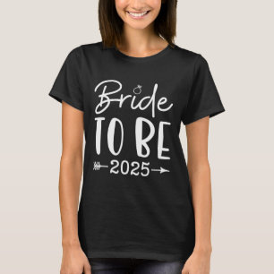 Braut 2025 Junggesellinnenabschied Brautparty M T-Shirt