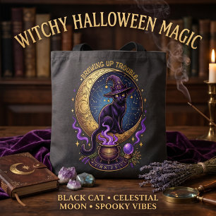 Braut Ärger zusammen schwarze Katzenhexe Halloween