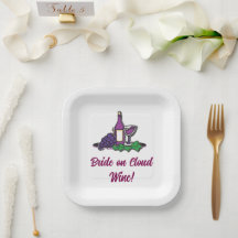 Braut auf Cloud Wein!