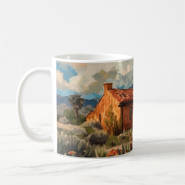 Braut auf der Ranch-Tasse Kaffeetasse (Links)