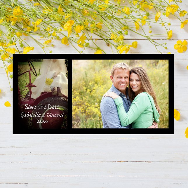 Braut auf Red Tractor Country Hochzeit Save the Da Date (Von Creator hochgeladen)