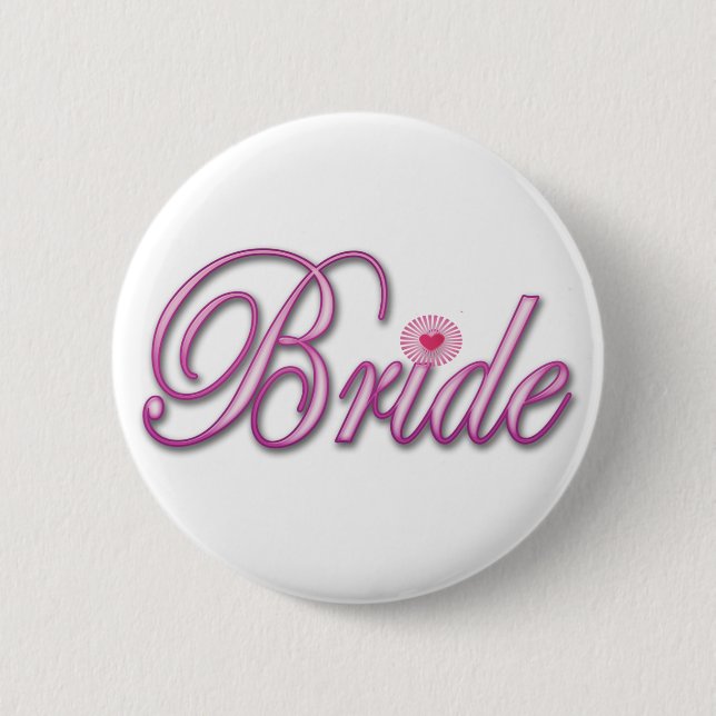 Braut bachelorette wedding Brautparty-Party Button (Vorderseite)