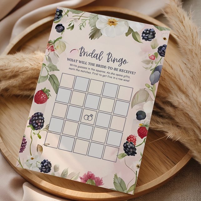 Braut-Bingo-Blumen-Botanik-Party-Spiel (Von Creator hochgeladen)
