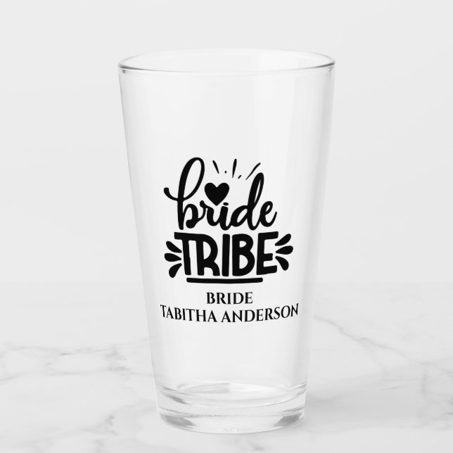Braut Braut Glas (Vorderseite)