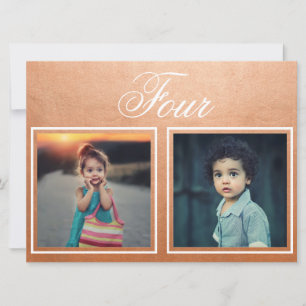 Braut Bräutigam Alter Elegant Rosen Gold Tisch Num Einladung