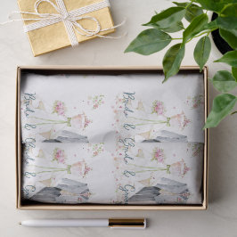 Braut & Bräutigam Hochzeitskleid Seidenpapier