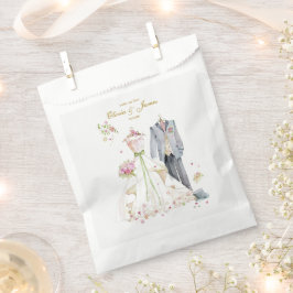 Braut & Bräutigam individuelle Details Geschenktütchen
