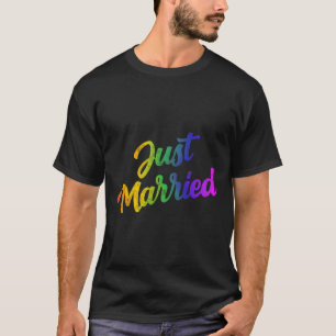 Braut Bräutigam Lgbtq Junggesellenabschied Hochzei T-Shirt
