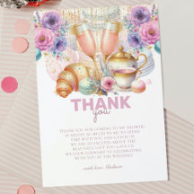 Braut-Brunch Pastellrosa Glitter Gold