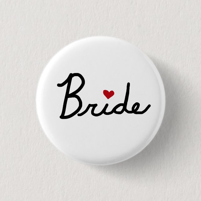 Braut Button (Vorderseite)