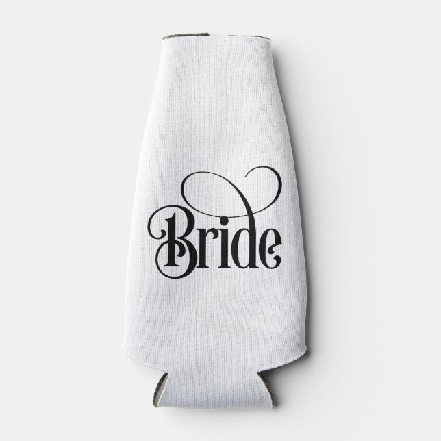 Braut (Design 3) Flasche Cooler Flaschenkühler (Vorderseite)