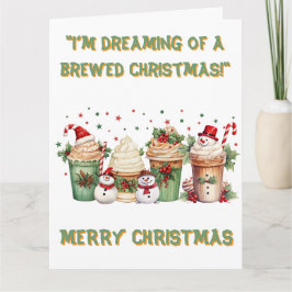 Braut Dreams Weihnachtskarte Karte