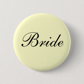 Braut-Elfenbein-Knopf Button