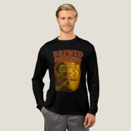 Braut Erwachen Zombie Halloween Kaffeeliebhaber Tri-Blend Shirt