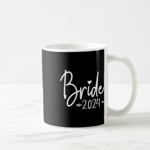 Braut Est. 2024 Verheiratet Hochzeit Brautparty Ju Kaffeetasse